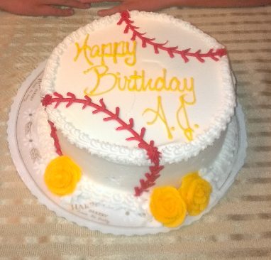 Baseball Cake
