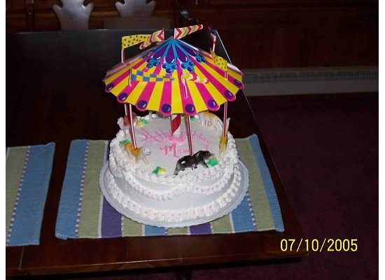 Carousel Cake