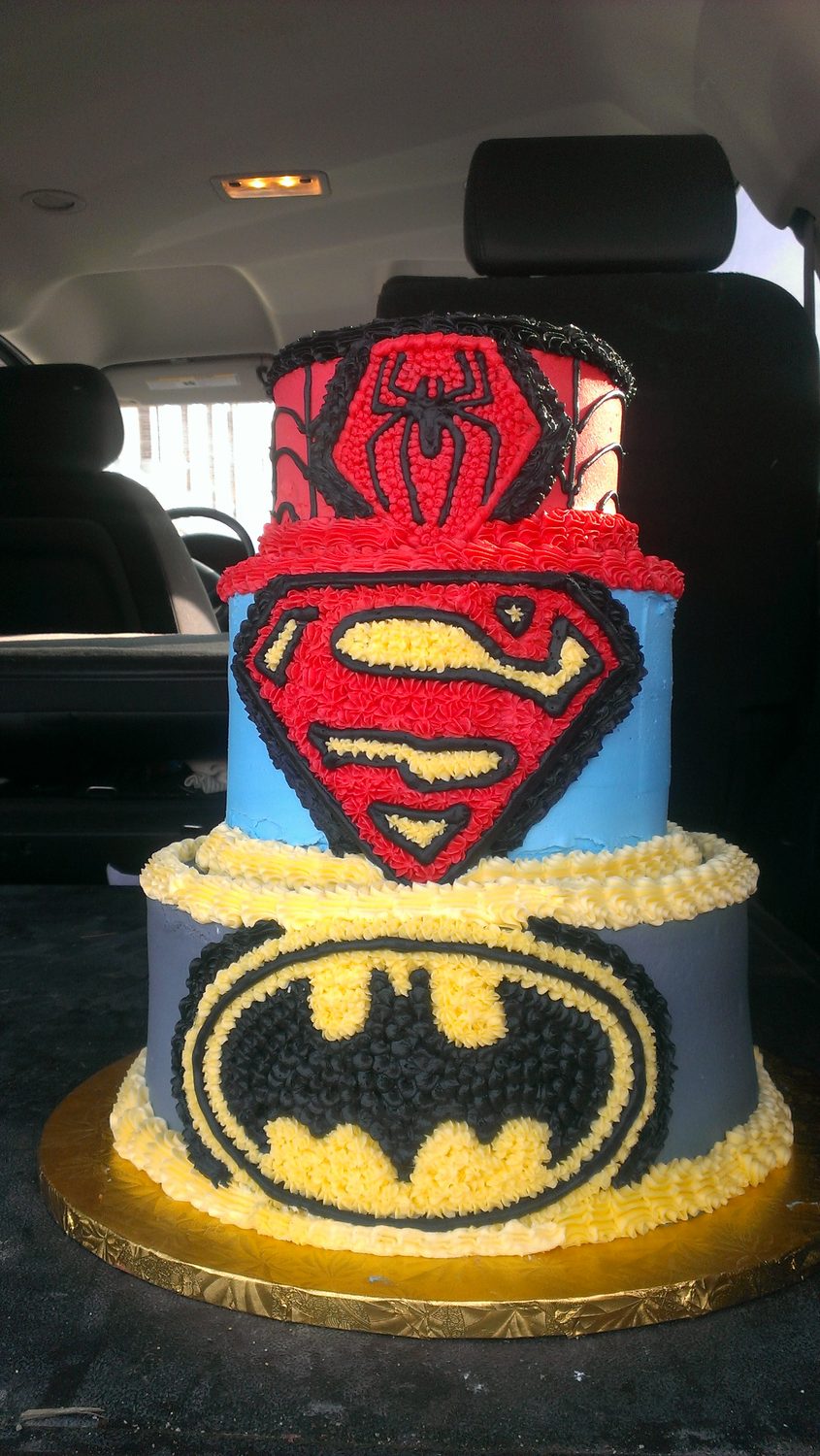 Super Hero Cake