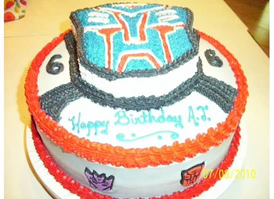 Transformer Cake